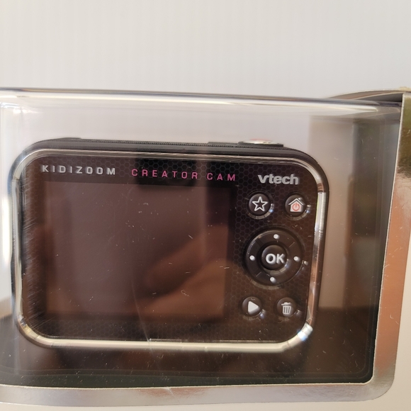 VTech KidiZoom Creator Cam HD Video Kids' Digital Camera, Green screen - Picture 4 of 9